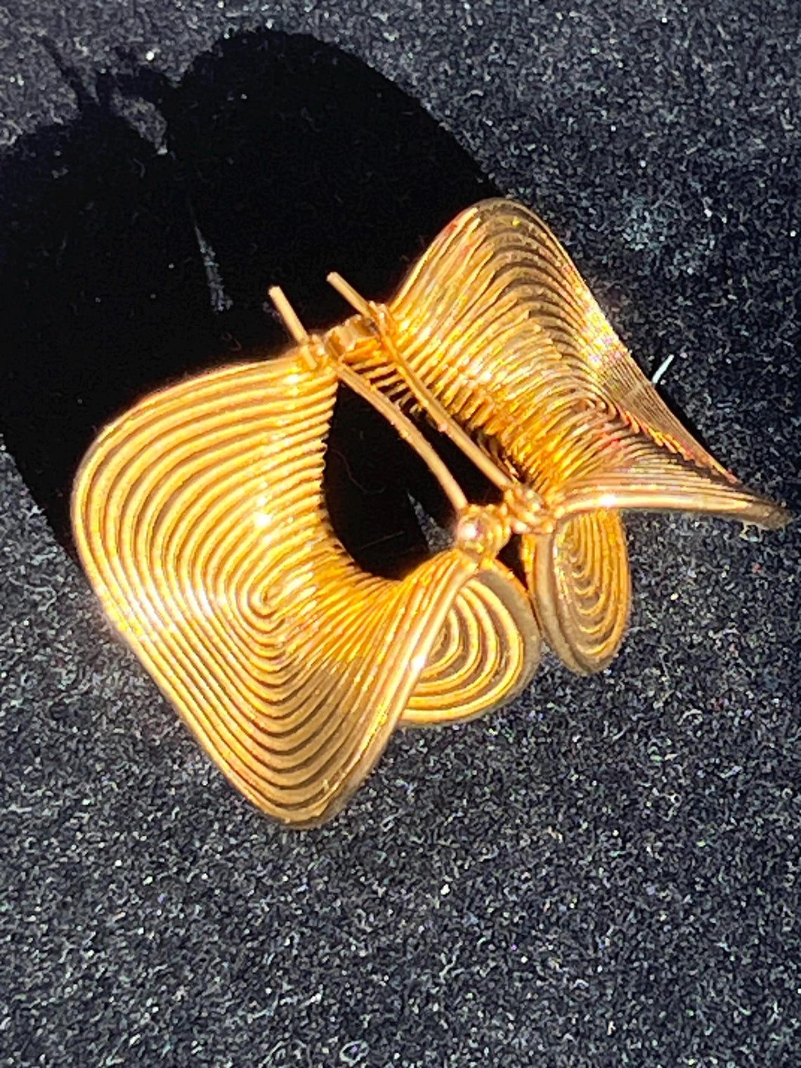 Vintage Stainless Steel Earrings