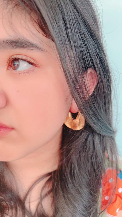 Vintage Stainless Steel Earrings