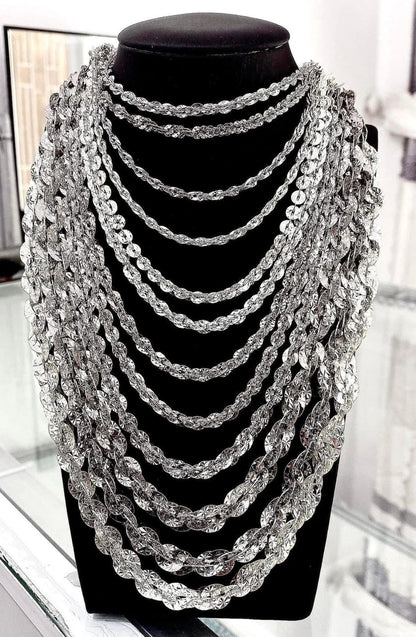 A beautiful firework special chain necklace