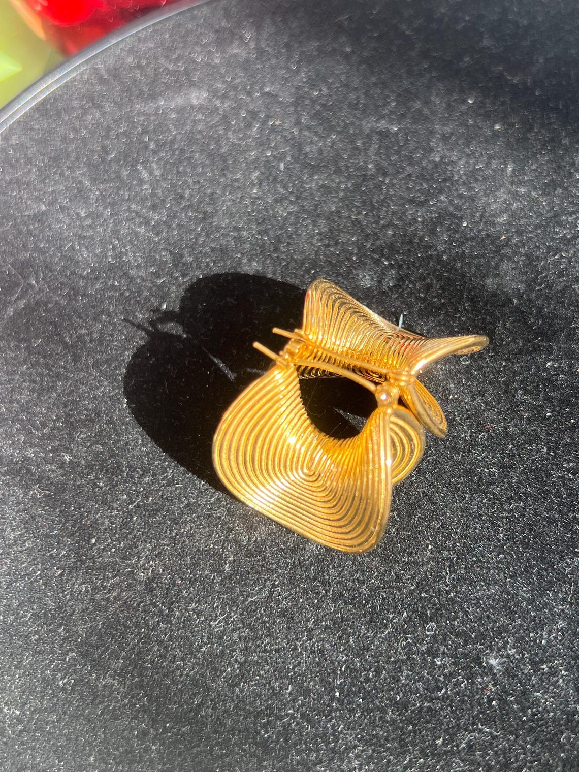 Vintage Stainless Steel Earrings