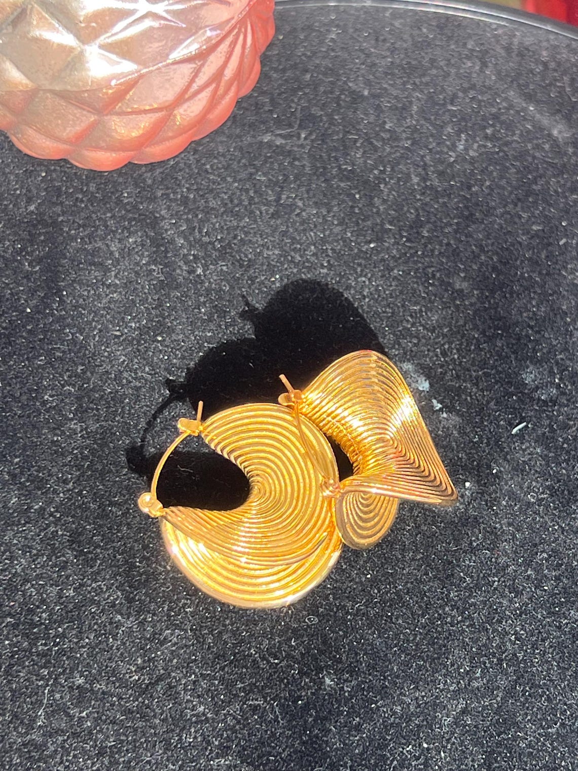 Vintage Stainless Steel Earrings