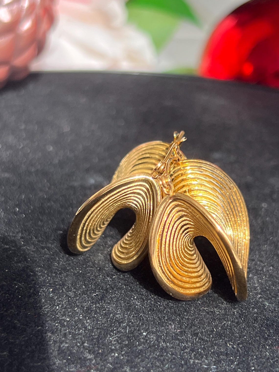 Vintage Stainless Steel Earrings