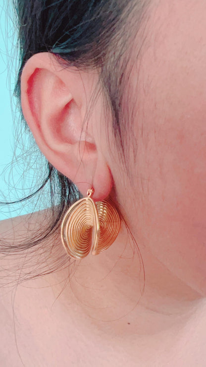 Vintage Stainless Steel Earrings