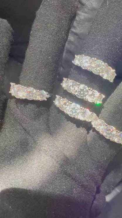 PENTABLING 3.6ctw Moissanite Ring